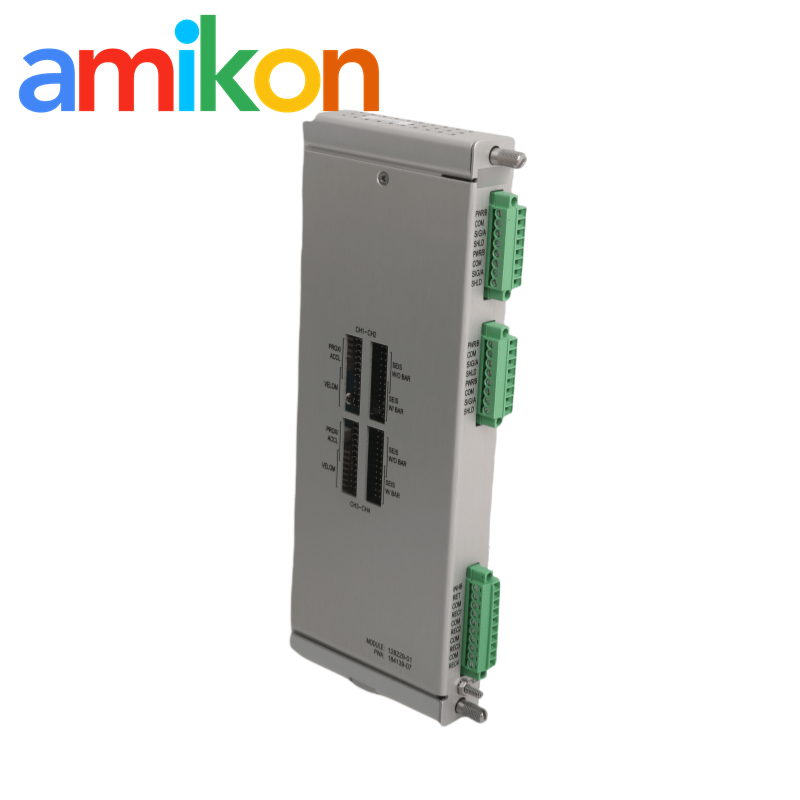 Bently Nevada 128229-01 প্রক্সিমিটার সিসমিক I/O মডিউল এবং সমন্বিত I/O এর জন্য 1টি সম্পূর্ণ-উচ্চতা পিছনের স্লট