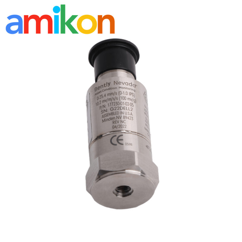 Máy phát địa chấn Bently Nevada 177230-01-02-05 với Điện áp kích thích 12 đến 30 Vdc