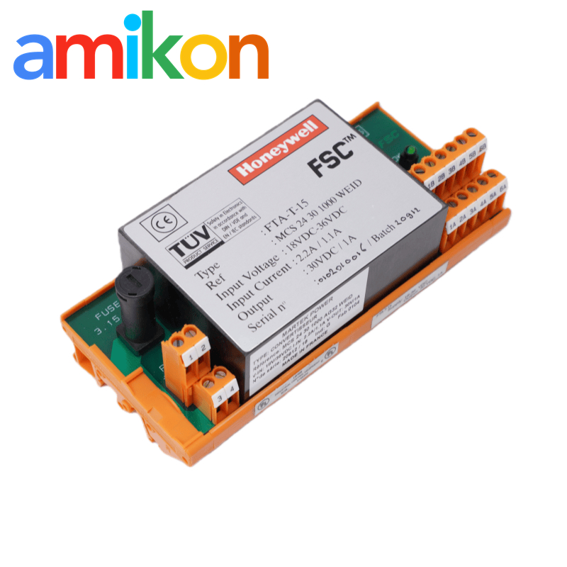 Honeywell FTA-T-15 Fail-Safe Converter Module with Relay Output Analog Input and Compact Size