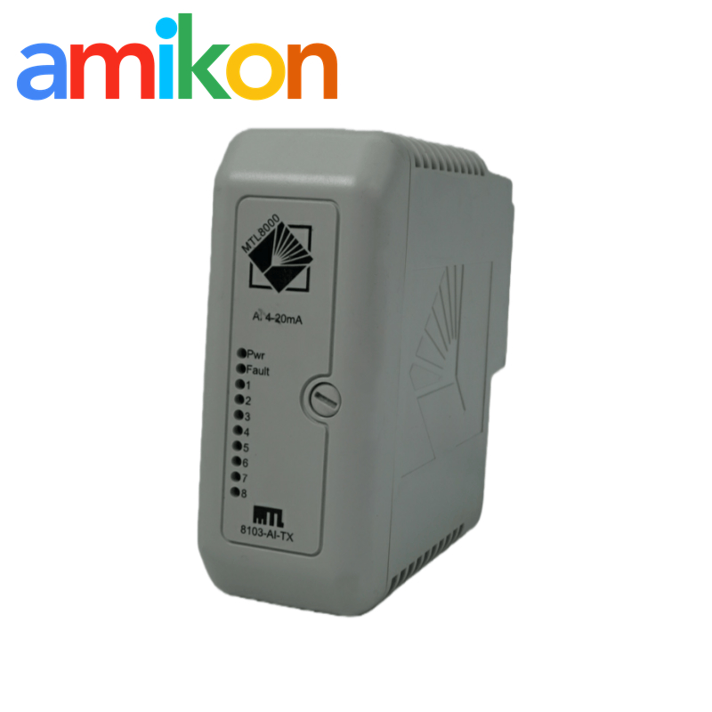 GE 8103-AI-TX 8 Channel Analog Input Module with 16 bits Resolution and 0.05% Repeatability