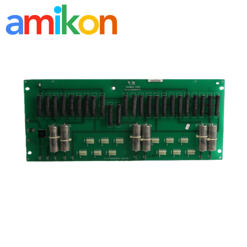 GE 531X126SNDAFG1 Snubber Board for Industrial Drive Control with 125 V DC Power Supply