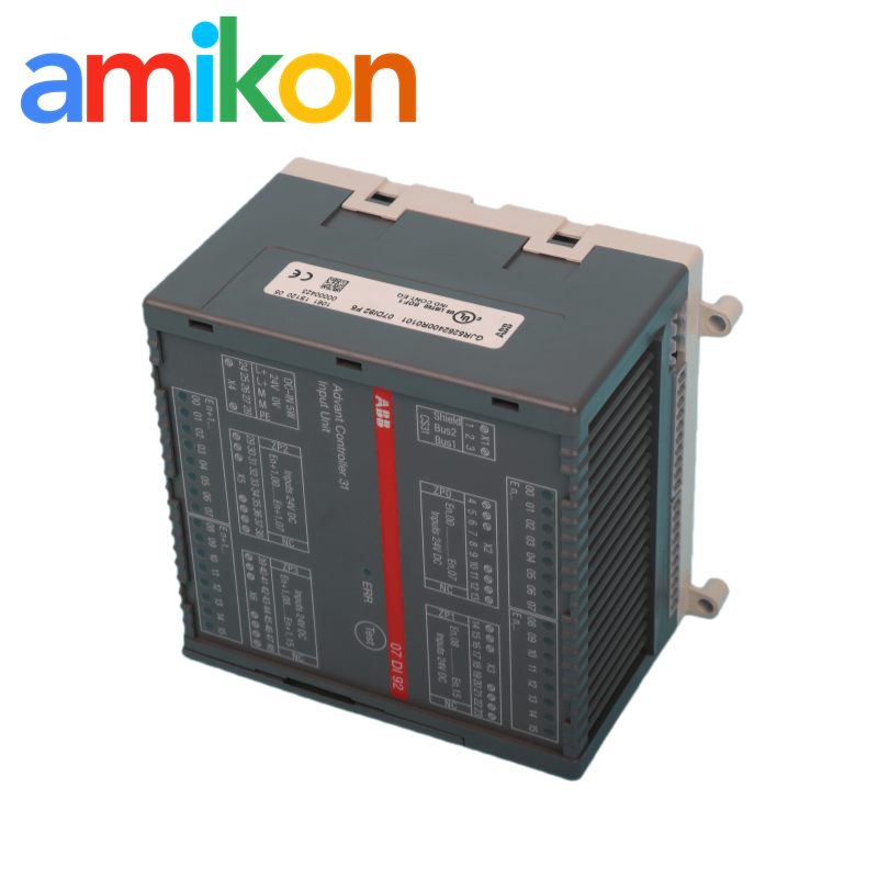 ABB 07DI92 Distributed Digital I/O Device with 24V Primary Voltage 8 Input Channels
