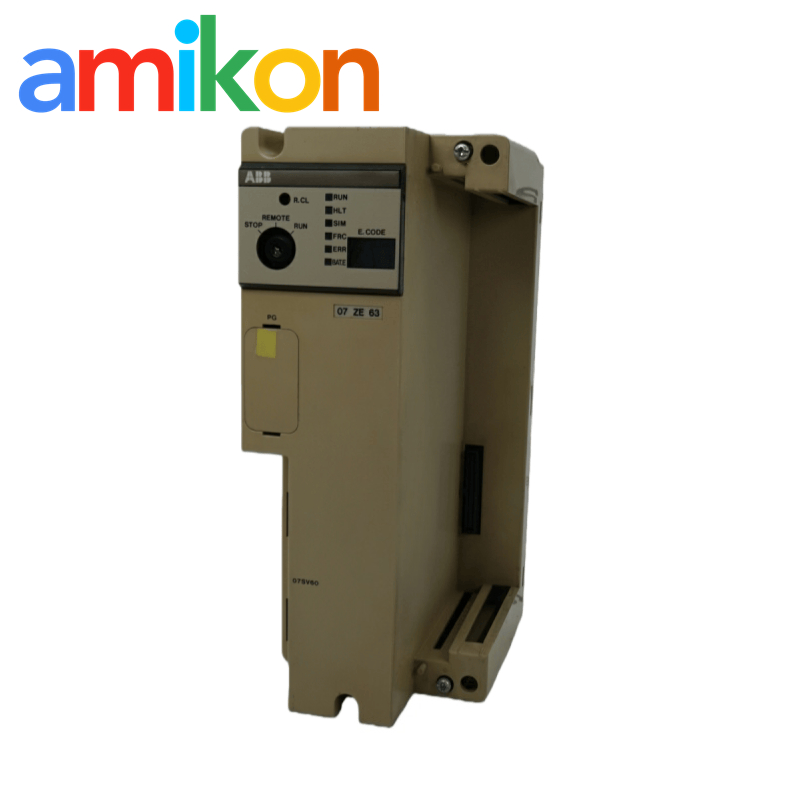 ABB 07 ZE 63 R302 Central Unit CPU for Procontic T200 PLC with High Performance