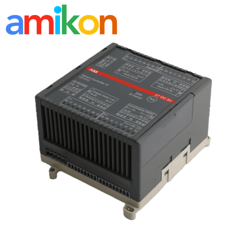 ABB 07DC91 GJR5251400R0202 Advant Controller 31 I/O Unit with 16 Digital Inputs 8 Transistor Outputs