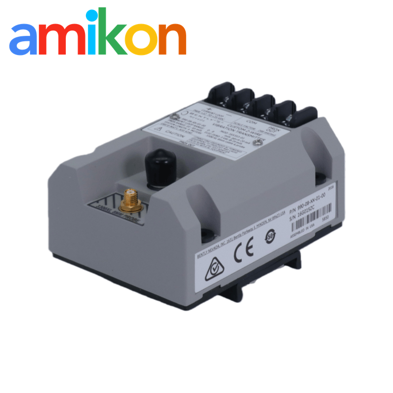 Bently Nevada 990-08-XX-01-00 Вибропередатчик с компактными размерами 10см x 7.5см x 5.2см