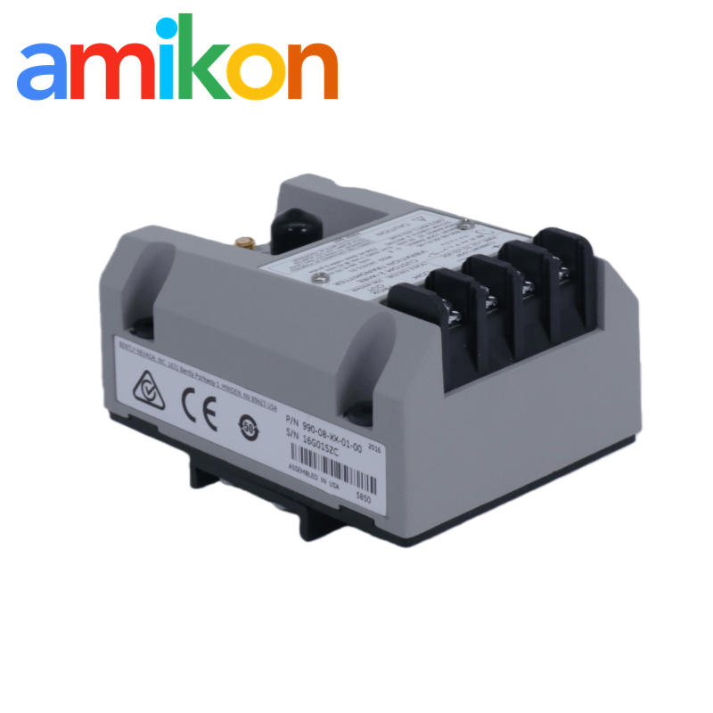 Bently Nevada 990-08-XX-01-00 Вибропередатчик с компактными размерами 10см x 7.5см x 5.2см