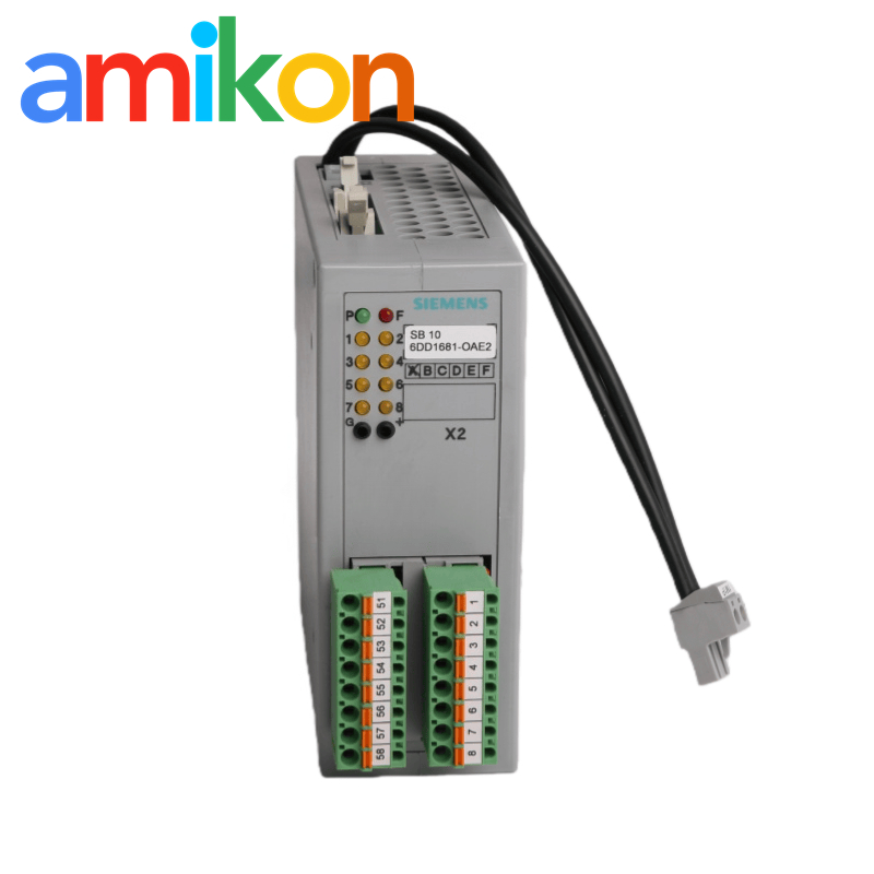 Digital Siemens 6DD1681-0AE2 SB10 Binary I/O Module 8 Inputs Siemens Simatic PLC