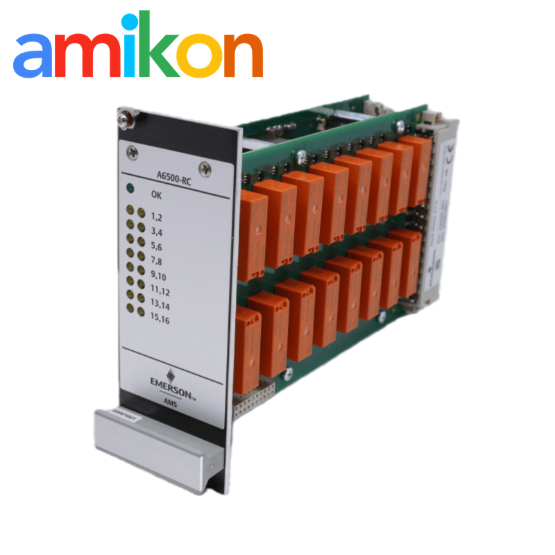 16 Channel Emerson Module Emerson A6500-RC Output Relay Card With API 670 Protection System