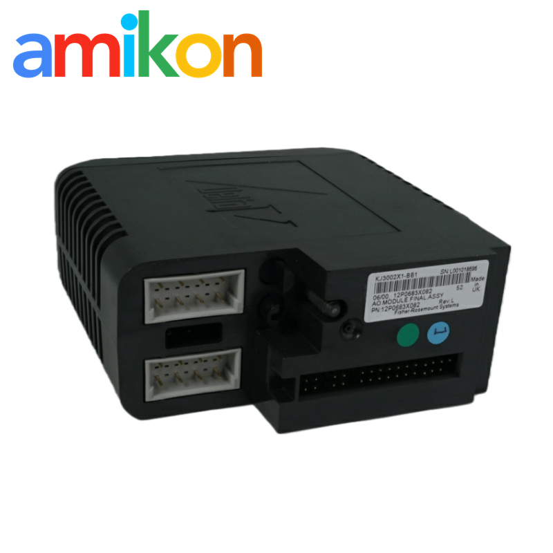 8 Channel Emerson KJ3002X1-BB1 12P0683X082 Analog Output Module For DeltaV Automation System
