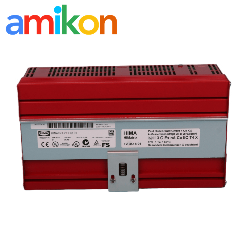 Safety Remote Hima Himatrix F2 Do8 01 Digital Output Module 0.6A Current Input
