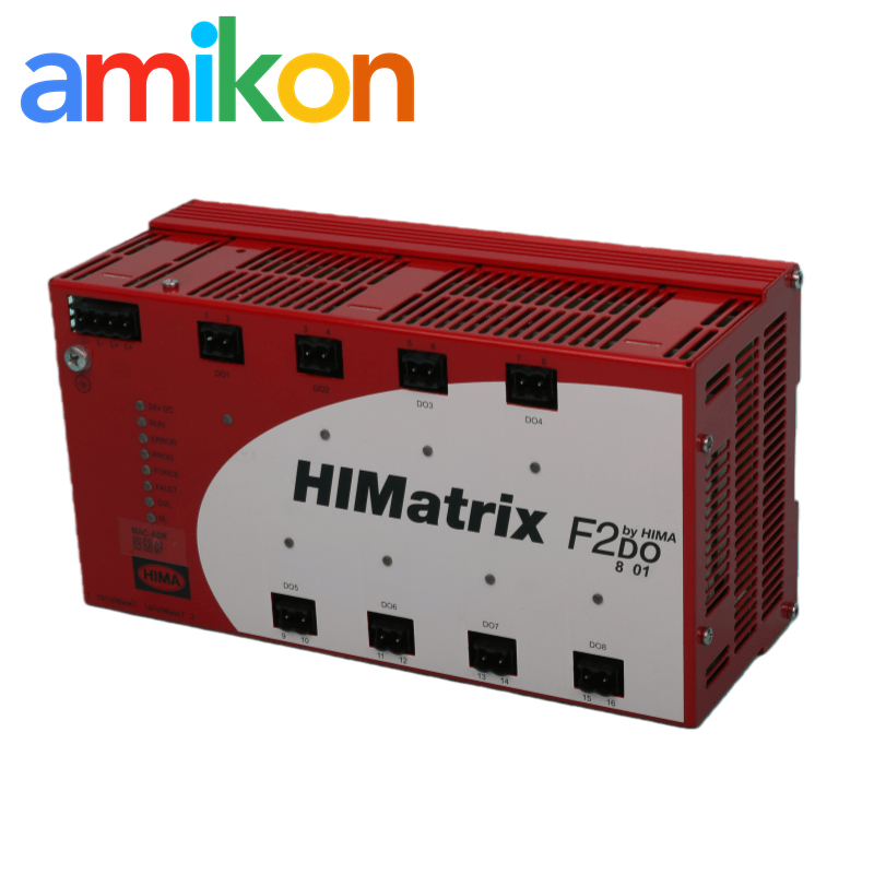 Safety Remote Hima Himatrix F2 Do8 01 Digital Output Module 0.6A Current Input