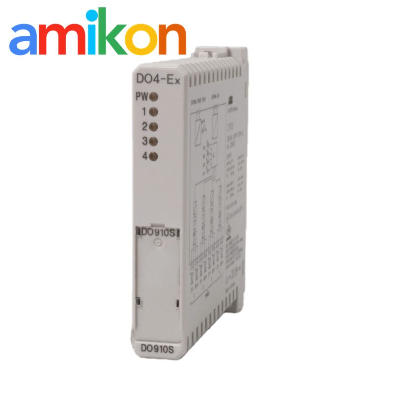 ABB DO910S Digital Output Module with 4 Channels and G3-Coating for Hazardous Environments