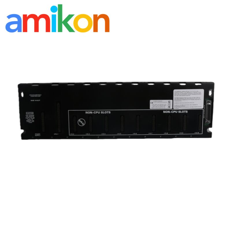 GE IC693CHS391 10 Slot Modular CPU Expansion Baseplate with Panel Mount for Flexible PLC Setup