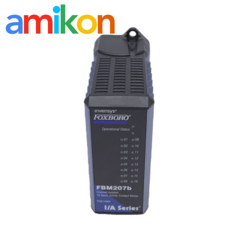 Foxboro FBM207B 16-channel Galvanically Isolated Voltage Monitor with Redundant Pair Configuration