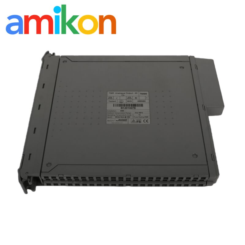 ICS Triplex T8480 Trusted TMR Analogue Output Module with 40 TMR Channels, 2500V Isolation