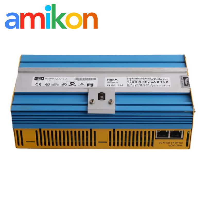 HIMATRIX F2DO1602  F2 DO 16/02 Hima Safety-Related Remote I/O Module with 16 Relay Outputs
