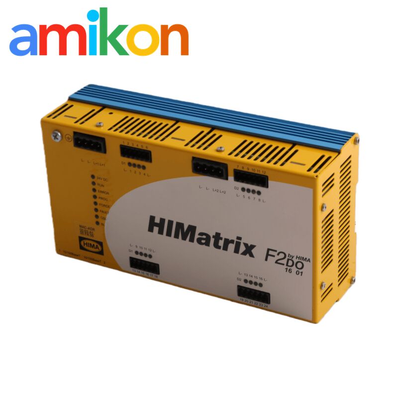 HIMATRIX F2DO1602  F2 DO 16/02 Hima Safety-Related Remote I/O Module with 16 Relay Outputs