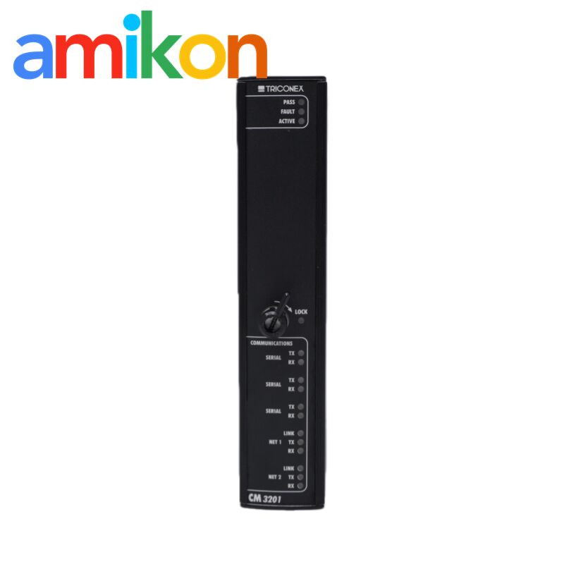 Triconex CM3201 Communication Module with 24 V DC Input, RS-232/RS-485 Serial Ports