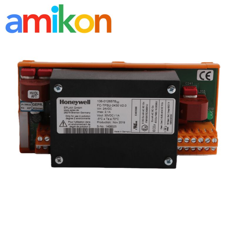 Honeywell FC-TPSU-2430 DC/DC Converter with SIL3 Safety Class 18–36V DC Input and 30V DC Output