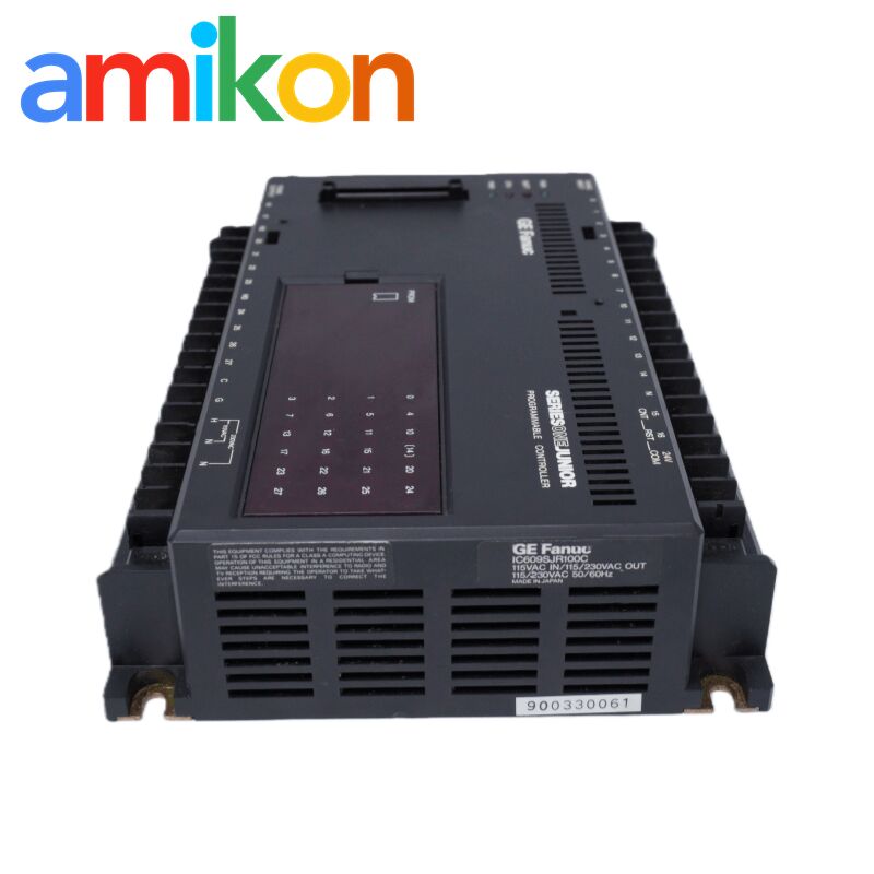 GE IC609SJR100 I/O Link Master Module with 1024 Discrete Inputs and Universal Backplane