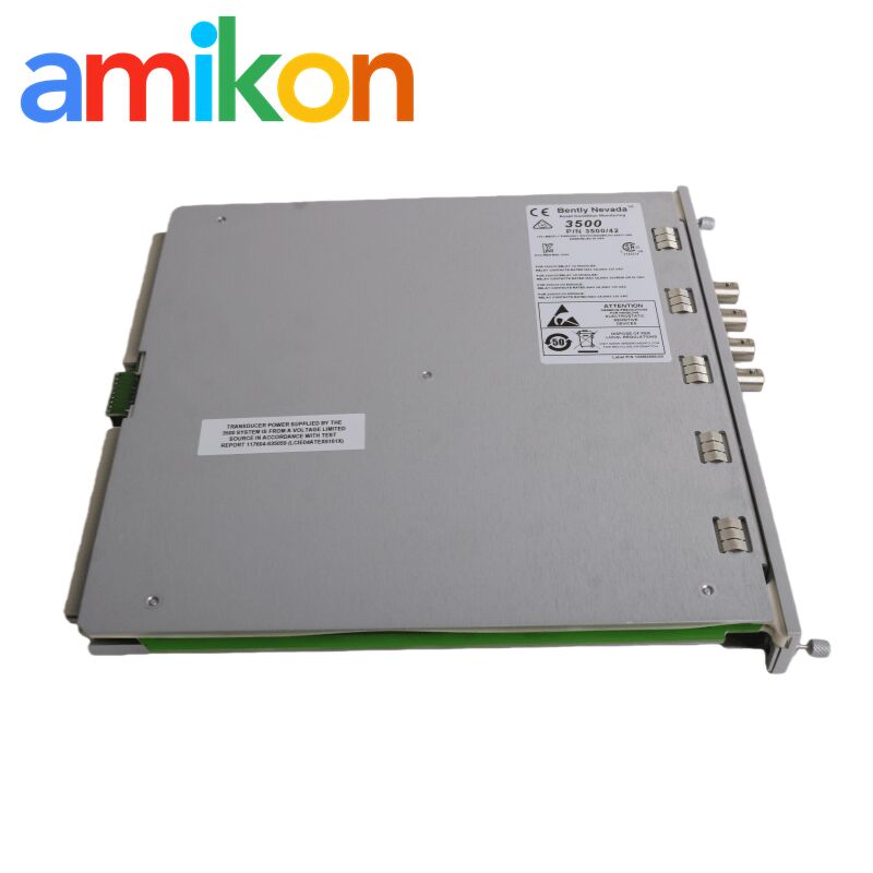 Bently Nevada 3500/42M 140734-02 Proximity/Seismic Monitor Module with 4 Configurable Channels