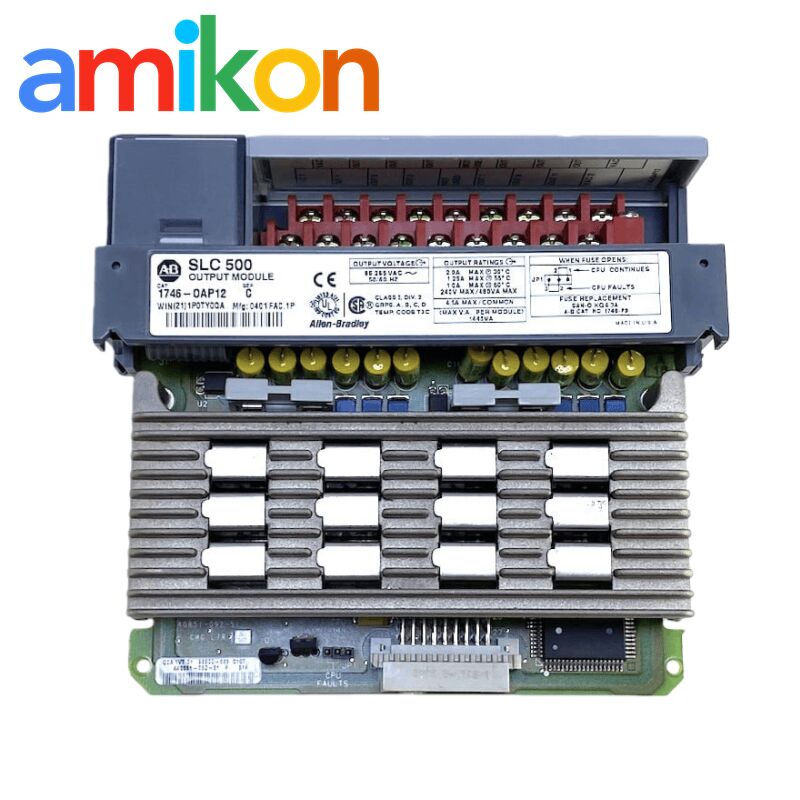 Allen Bradley 1746-OAP12 AC Output Module with 120/240V AC, 12 Output Channels and Fast Switching