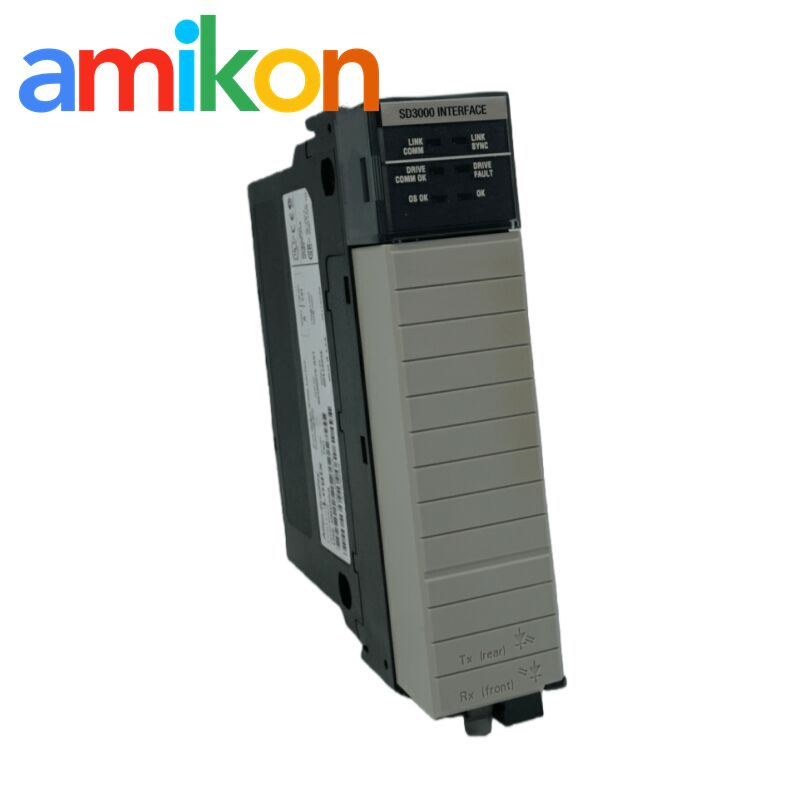 Allen Bradley 1756-DMD30 Drive Module and Fiber Optic Interface in Single-Slot Design