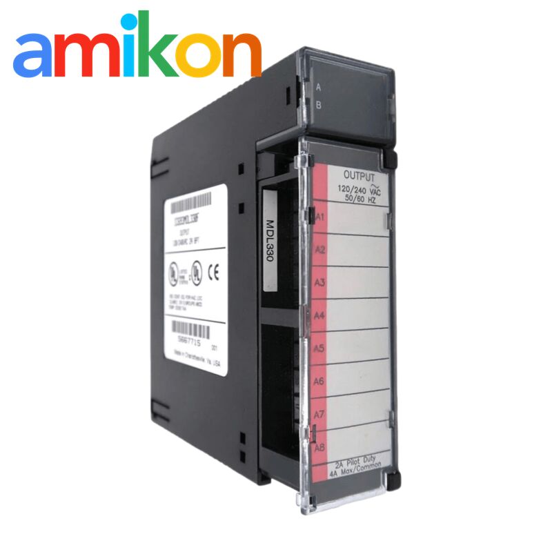 GE IC693MDL330 AC Output Module with 8 Output Points 2 A Current for Series 90-30 PLC