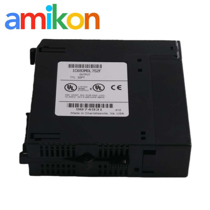 GE IC693MDL752 Discrete Output Module with 32 Discrete Outputs, 12/24 VDC and 5 VDC TTL Modes