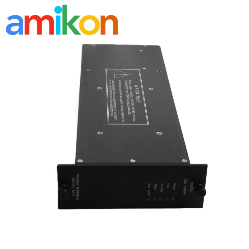 Triconex 8311 Power Supply High Density Module with 27 Amp Maximum Current 6.5 VDC Output