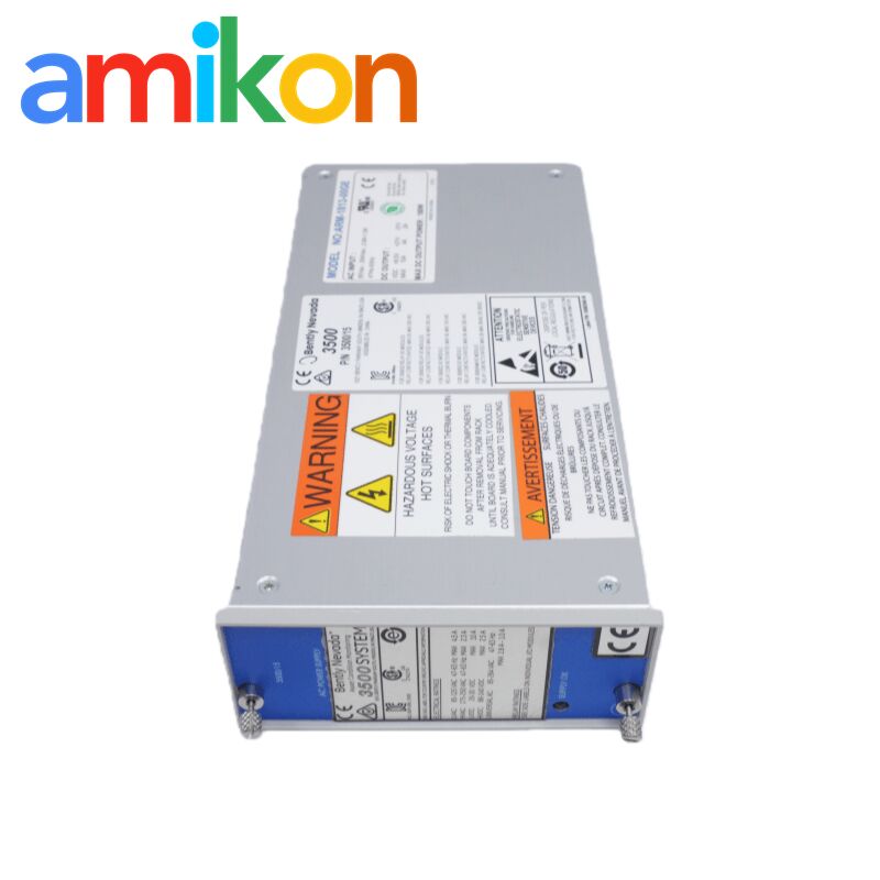 Power unit Bently Nevada 3500/15 as part of the power module 106M1079-01,switching module 106M1081-01