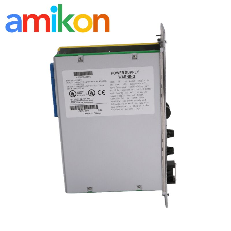 GE IC698PSA350 Модуль питания 100 Вт 120/240 В переменного тока со светодиодными индикаторами состояния для PACSystem RX7i
