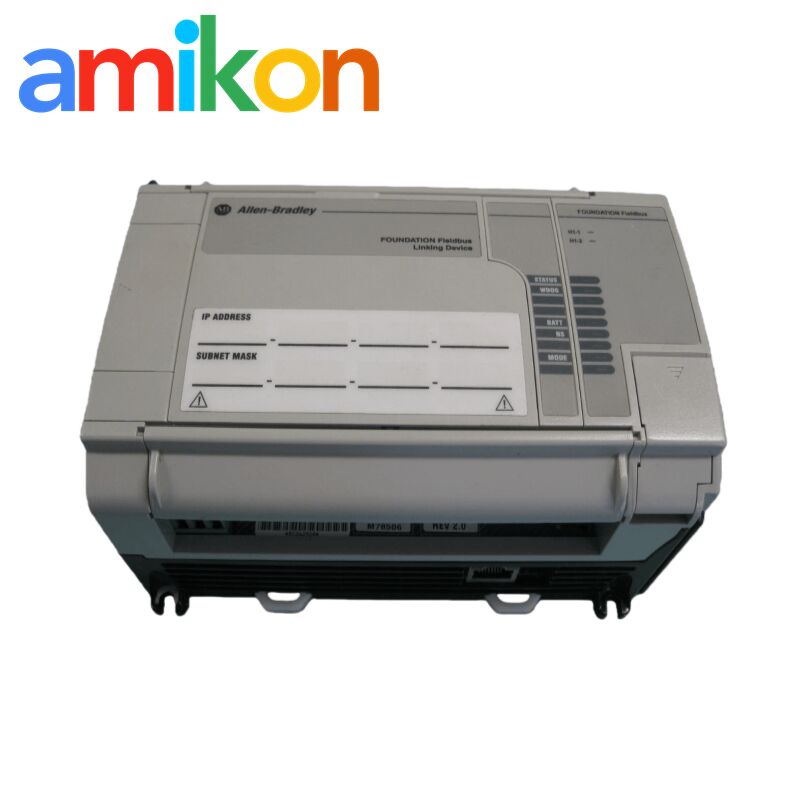 Allen Bradley 1757-FFLD2 Fieldbus Linking Module with 2 or 4 H1 FOUNDATION Fieldbus Interfaces