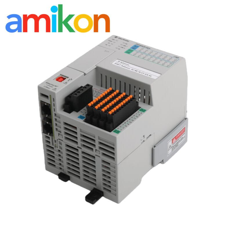 Allen Bradley CompactLogix ελεγκτής με μνήμη 1GB μη πτητική 32 χωρητικότητα εργασιών και υποστήριξη 8 μονάδων I/O