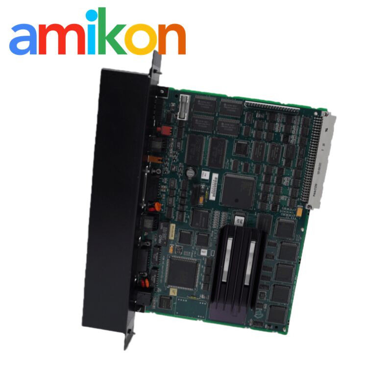 GE IC697CMM742 Communications Module with 3 Network Ports 4 LEDs and AUI Port for Series 90-70 PLC