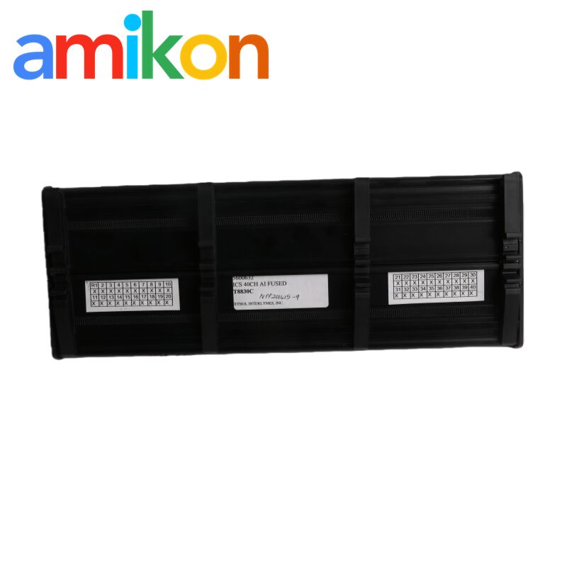 ICS Triplex T8830C 24 Vdc Supply 40 Channels Hot Replacement Analog Input Field Termination Assembly