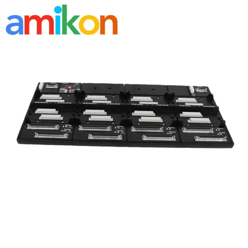 Foxboro P0926JMA 8-Position I/A Series Baseplate with DIN Rail Installation