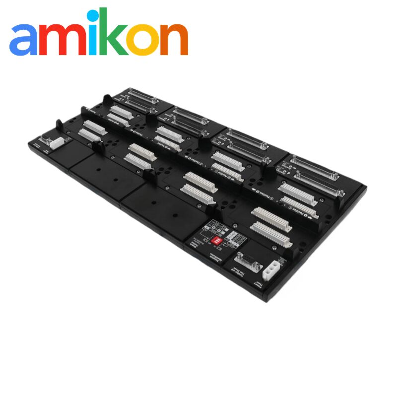 Foxboro P0926JMA 8-Position I/A Series Baseplate with DIN Rail Installation