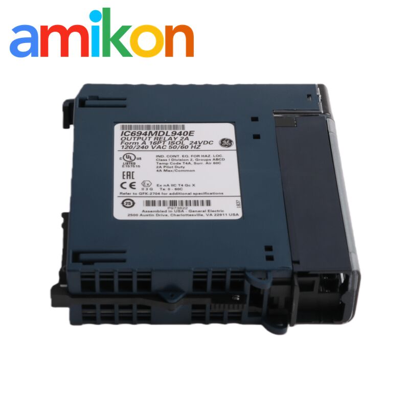 GE IC694MDL940 16 Point Relay Output Discrete Output Module with 2 Amps Pilot Duty