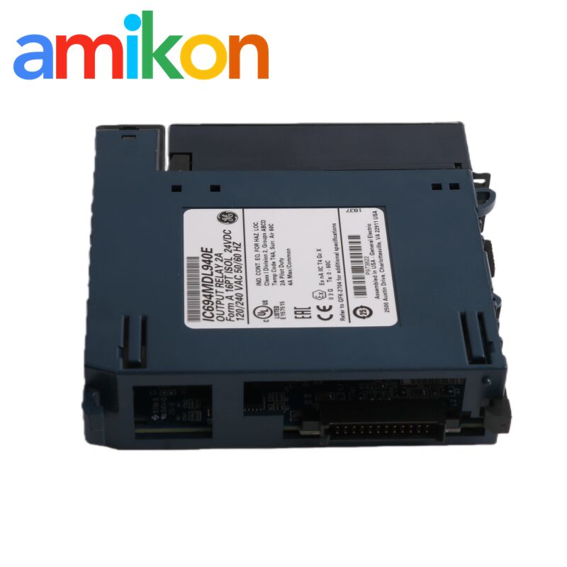 GE IC694MDL940 16 Point Relay Output Discrete Output Module with 2 Amps Pilot Duty