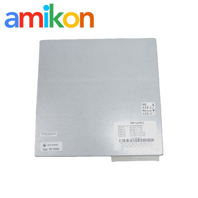 ABB 1KHW002356R0001 B5LD Power Supply Board with 5A Output Current 120-370V DC Input