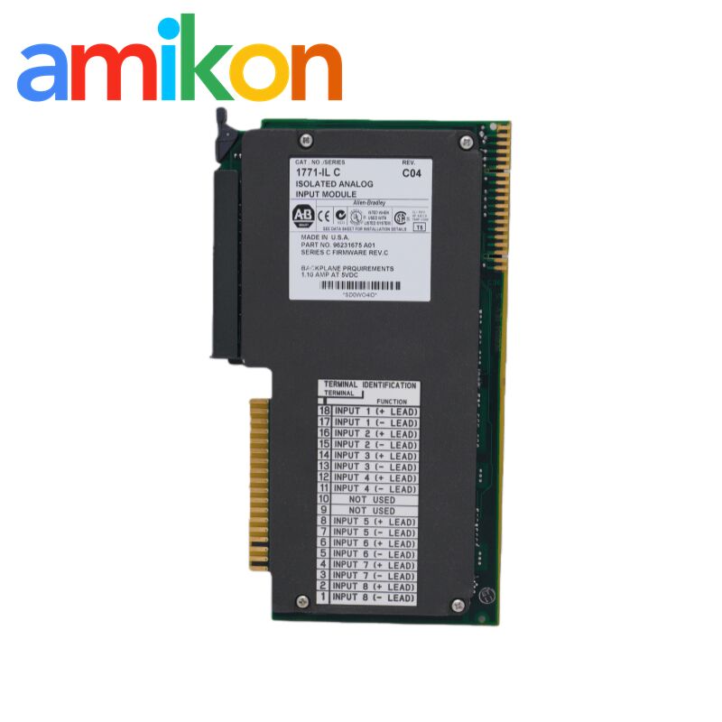 Allen Bradley 1771-IL Analog Input Module with 16-bit Resolution -10 to 10 Volts DC