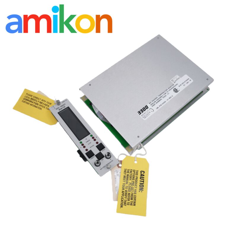 Bently Nevada 3300/20 Dual Thrust Position Monitor with Dual Channel Early Warning