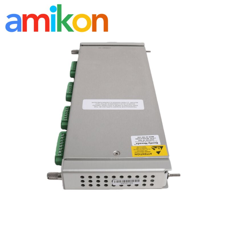 Bently Nevada 133442-01 Tachometer I/O Module with 12 Channels and 24 Vdc Power Supply