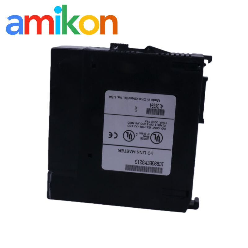 GE IC693BEM321 I/O Link Master Module with 16 Slave Devices 1024 Discrete Inputs