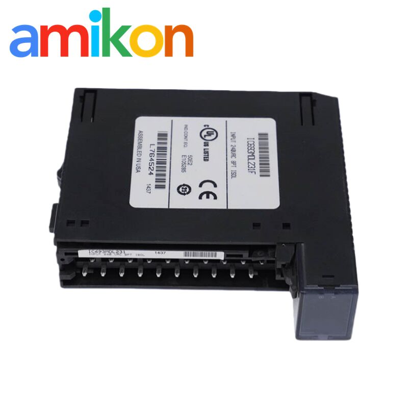 GE IC693MDL231 Isolated Input Module with 240 V AC, 1500 V RMS Isolation for Industrial Automation