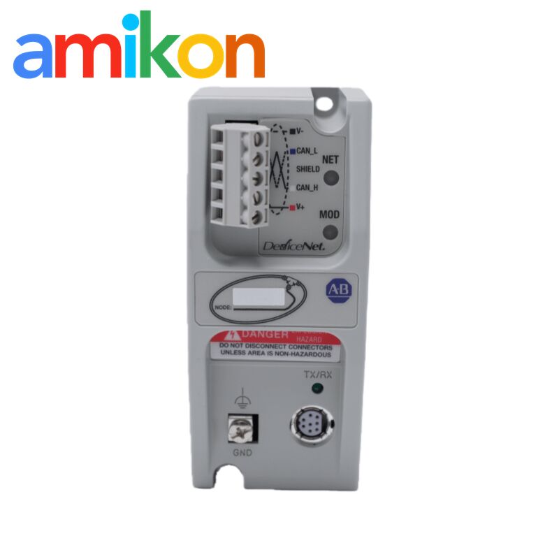Allen Bradley 1761-NET-DNI DeviceNet Interface with 1500V AC Isolation 24V DC Power Supply