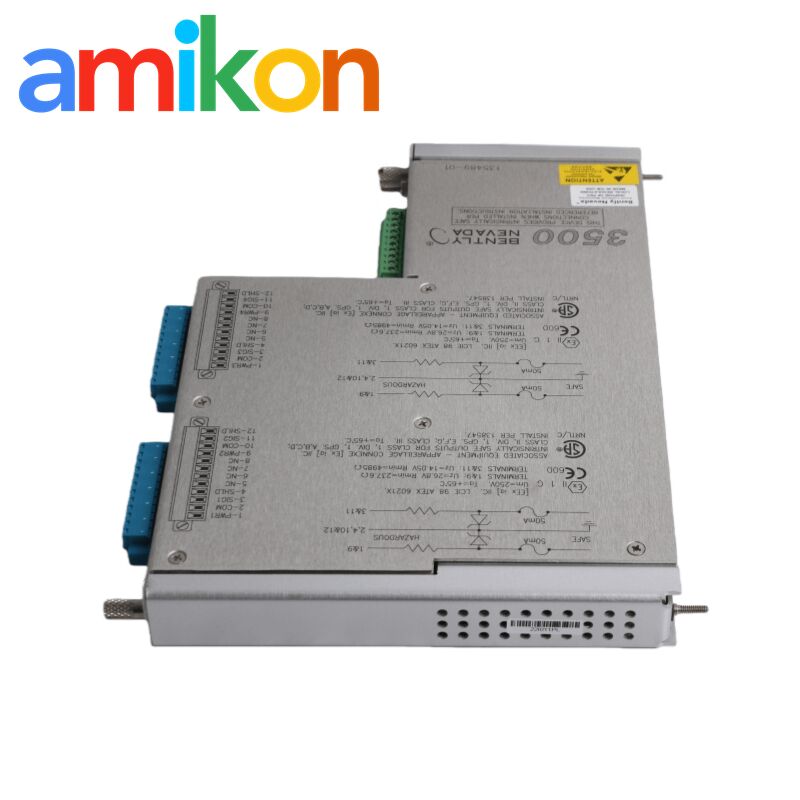 Bently Nevada 135489-01 I/O Module with 16-bit ADC, 0.09 Hz to 30 kHz Frequency Range
