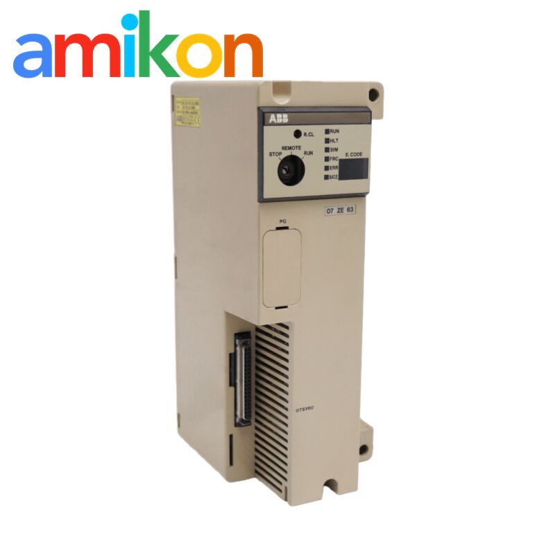 ABB 07ZE63R302 Central Unit with Real-Time Monitoring & Control for Procontic T200 PLC CPU