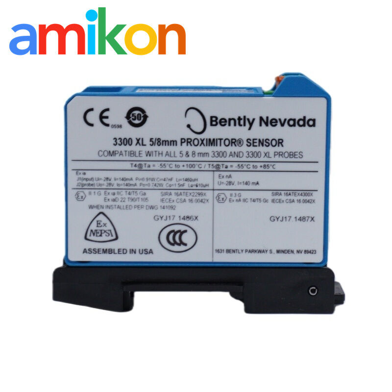 Bently Nevada 330180-51-R0 Proximitor Sensor with 5.0 Meters System Length DIN Mount